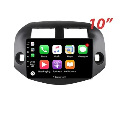 10  Wireless CarPlay Android Auto Nakamichi BT Radio For Toyota Rav4 2006-12 SO • $1199
