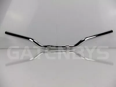 New Chrome LOW 1.50  Rise Motorcycle Handlebar 7/8' Road Streetfighter Custom • $43.77