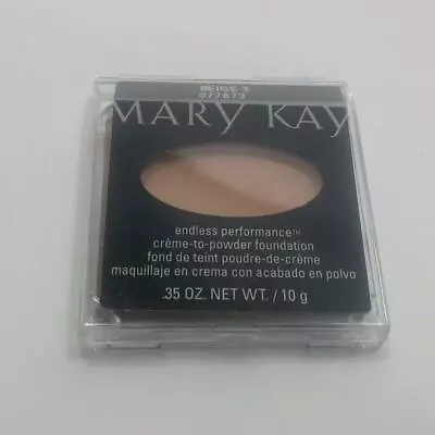 Mary Kay ENDLESS PERFORMANCE Creme-To-Powder Foundation YOU CHOOSE NIB • $19.95