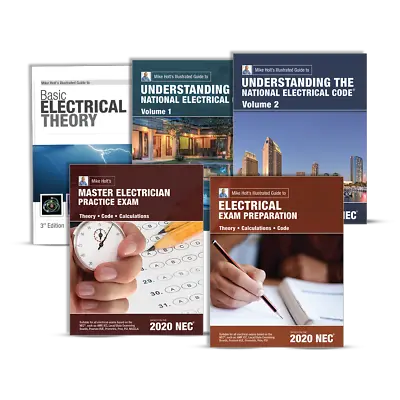 Mike Holt`s 2020 Master Exam Preparation Book Package • $250