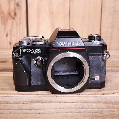 Yashica FX-103 Program Film Camera Only - For Spares Or Repair • £24.95