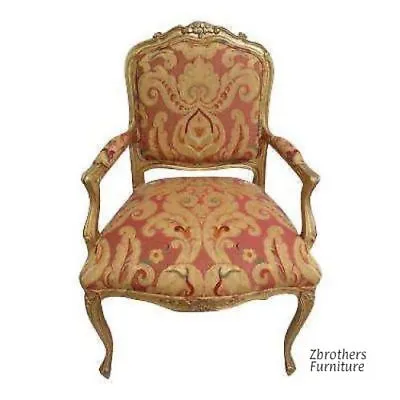 Vintage Italian Regency Armchair Tapestry Living Room Lounge • $620.10