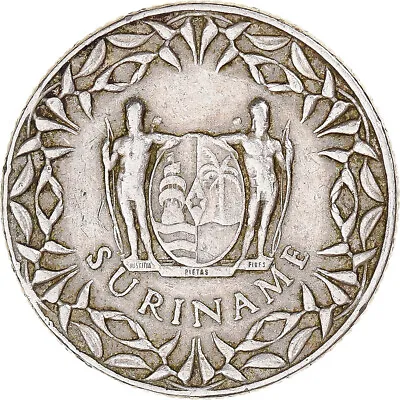 [#1343176] Coin Surinam 25 Cents 1972 • $12.93