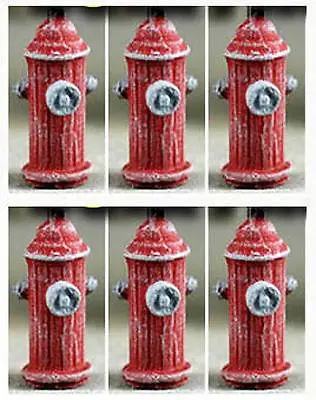 ALOT Of FIRE HYDRANTS They Come Painted N Scale PACK OF 15 • $13.99