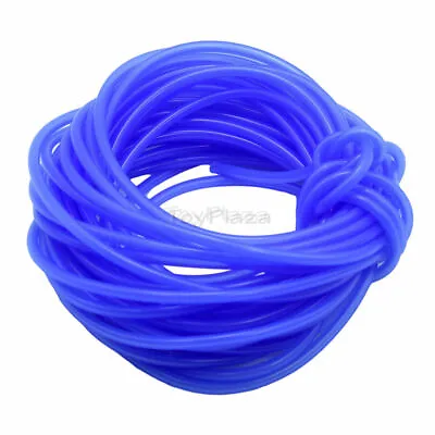 Blue 5x2.5mm Silicone Nitro Fuel Tube 15M For Engine Power RC Car Boat Airplane • $32