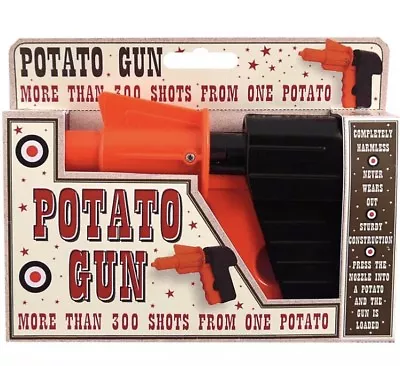 Potato Spud Gun Toy Boys Girls Shooting Xmas Gift Christmas Stocking Filler • £9.99