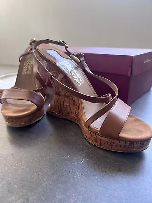 Salvatore Ferragamo Wedges 8.5 38 • $175