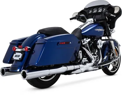 Vance & Hines Power Duals Chrome 16371 1802-0406 Vah16371 • $999.99