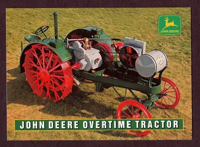 Ertl 95 Harvest Heritage Trading Card #D09 John Deere Overtime Tractor Vintage • $5.62