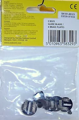 Scalextric C8329 4-round Pick Up Guide W/ Braid - 1/32 Slot Car Parts • $5.39