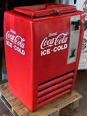 Coca Cola Ice Cooler 1956 - ORIGINAL PAINTING NEVER RESTORER CocaCola Working Co • £1790