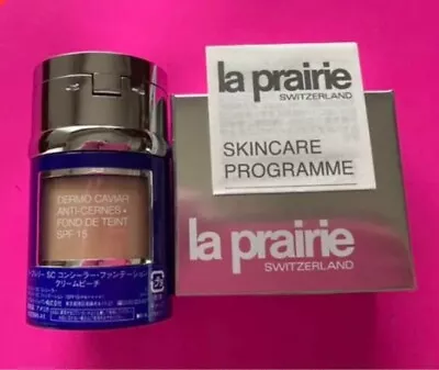 La Prairie Skin Caviar Concealer Foundation SPF15 PA++++ Creme Peche (30ml/2g) • $275