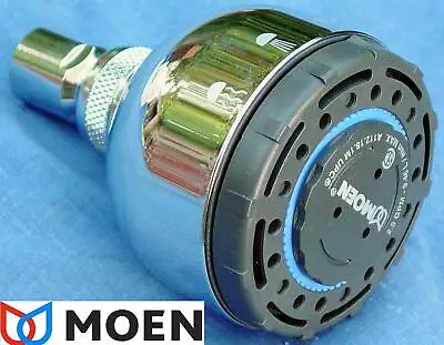 New ✅ Moen 3470 3-spray Function Chrome Luxury Spa Massage 3  Showerhead 2.5 Gpm • $28.97