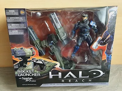 Halo Reach Rocket Launcher With Spartan JFO Custom Action Figure Mcfarlane Toys • £44.99