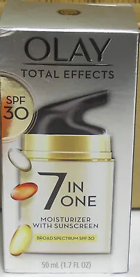 Olay Total Effects 7 In One Moisturizer 30 SPF 1.7 Fl Oz Exp 11/2024 • $17.99