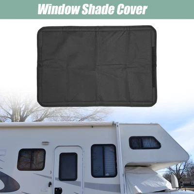 $24.40 • Buy 64x41cm RV Door Window Shade Cover Foldable Magnet Window Cover Blockout