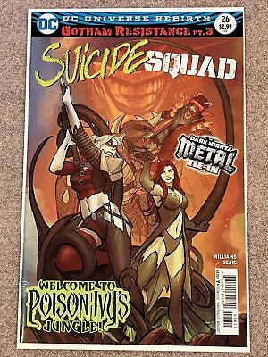 Suicide Squad #26 (DC Comics November 2017) Metal Tie-In • $10