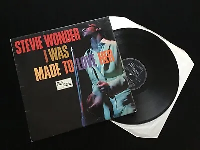 £12 • Buy Stevie Wonder - I Was Made To Love Her - Original UK LP - Flip-back Sleeve