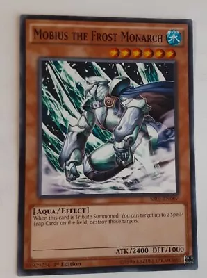 Yu-Gi-Oh! TCG Mobius The Frost Monarch Emperor Of Darkness Sr01-En007  1st Edt • $3.99