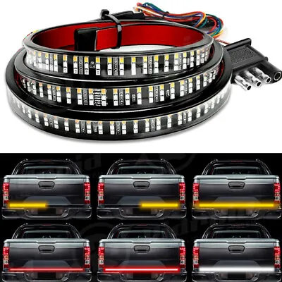 60  Inch Truck Tailgate LED Light Bar Brake Reverse Turn Signal Stop Tail Strip • $17.99