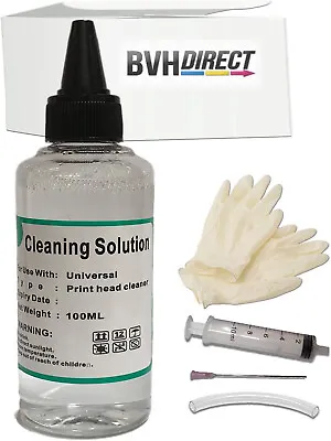 HP Print Head Cleaning Kit - Professional Strength Formula Solution HIGH Quality • £9.95