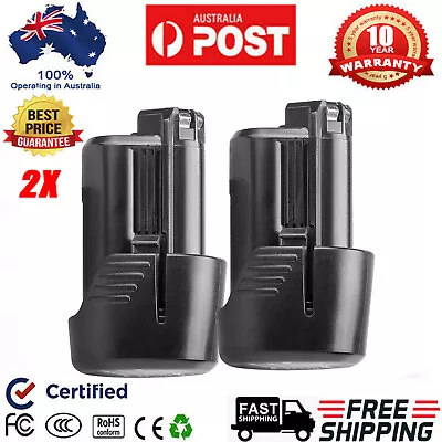 2X 10.8V For BOSCH 12V BAT411 Lithium-ion 4000mAh Battery BAT413 BAT412A BAT411A • $40.99