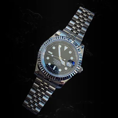 Nh35 Automatic Seiko Movement 39mm Seikolex Datejust Custom Mod Watch • $255