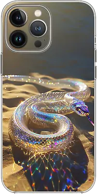 Snake Desert Pretty Unique Nature Case Cover Clear / Shockproof / MagSafe • £15.44