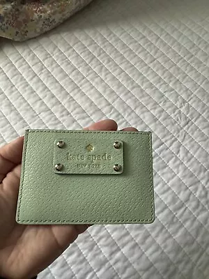 Kate Spade Card Holder Wallet - Mint Green • $9.99