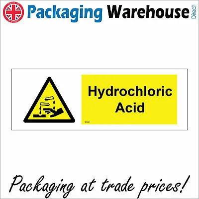 £12.97 • Buy Ws661 Hydrochloric Acid Sign Cleaners Batteries Chemical Industry Factories