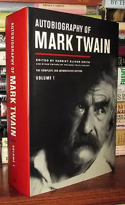 Mark Twain AUTOBIOGRAPHY OF MARK TWAIN VOLUME 1 The Complete And Authoritative • $52.59