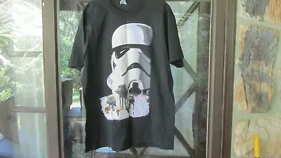 Vtg 1995 Star Wars Empire Strikes Back 2 Sided Movie Promo Black T Shirt Size L • $199.99