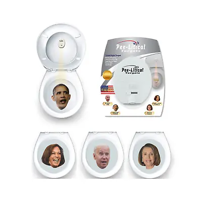 $22.99 • Buy Pee-Litical Targets (Obama, Kamala, Biden, Pelosi)