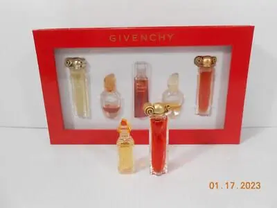 New GIVENHY Collection Miniature Perfumes Set 7 Gift Box Organza Ysatis Amarige • $69.99