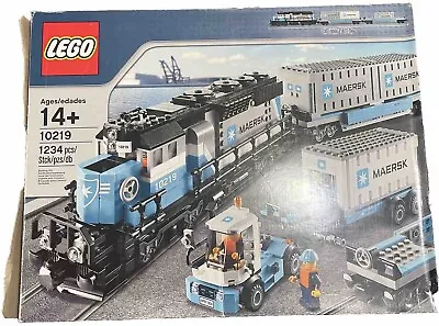 LEGO Creator Expert: Maersk Train (10219) 100% Complete With Box & Instructions • $385