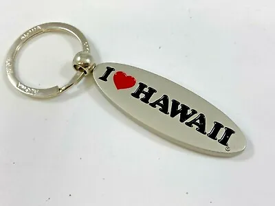 I Love Hawaii Key Ring ~ All Metal Never Used • $3.95