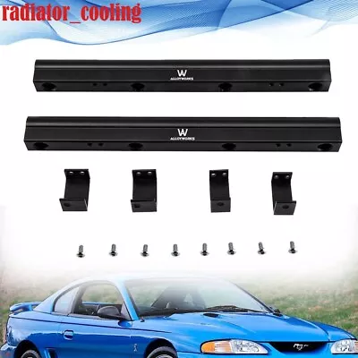 Aluminum Billet Fuel Rails Fit Ford Mustang Cobra SVT 4.6L DOHC 1996 1997 1998 • $179