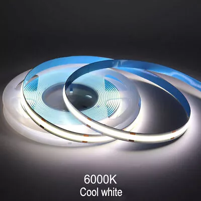 COB LED Strip Light Flexible Tape Lights Home DIY Lighting Warm White 5V 12V 24V • $6.99