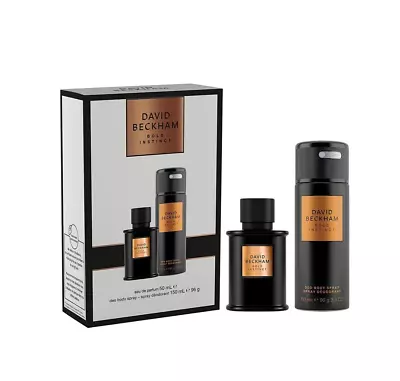 David Beckham Bold Instinct Set - 50ml EDP & 150ml Deo Body Spray DAMAGED BOX • £16