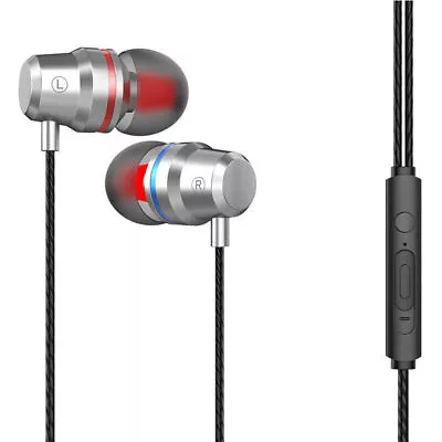 HIFI Bass Stereo Wired Earbuds Headset In-Ear Earphone Headphone MIC 3.5mm • $3.49