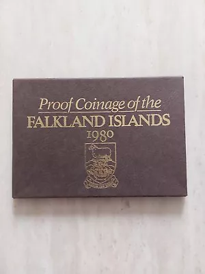 Royal Mint 1980 Falkland Islands Coinage Proof Set Cover Only • £2.29
