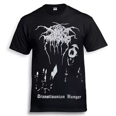 DARK THRONE Transilvanian Hunger   Black T-Shirt Mayhem Bathory • $20.88