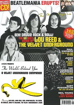 UK Mojo Music Magazine Free CD Inside Velvet Underground Lou Reed June 2023 • $29.99