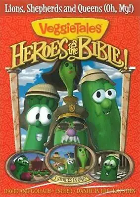 VeggieTales - Heroes Of The Bible - Lions Shepherds And Que - VERY GOOD • $5.86