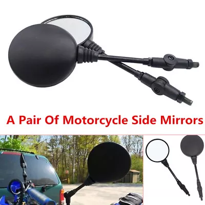 A Pair Of Folding Rear View Mirror Kit For Motorcycle Dirt Bikes ATV Dual Sport • $26.59