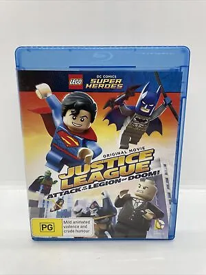 LEGO - Justice League - Attack Of The Legion Of Doom (Blu-ray 2015) Free Post • $10.80