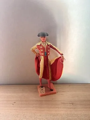 Marin Chiclana Spain Matador Figurine 7 Inches Vintage On 2 Inch Base • $19.99