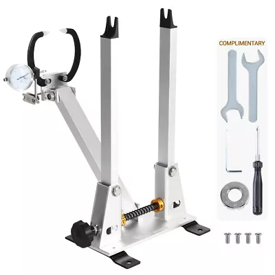 Bicycle Wheel Repair Tools Wheel Truing Stand Rims Repair Rims Correction Set • $89.99