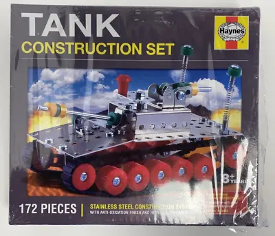 Haynes Tank Metal Construction Kit 172 Pieces Unopened Box Split In Cellophane • £9.95