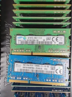 4GB DDR3L 1600MHz Laptop RAM  PC3L-12800S SODIMM Memory 1Rx8 1.35v VAT • £5.77